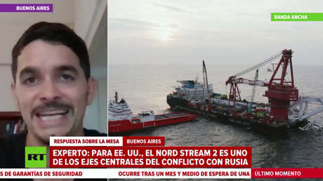 Experto opina que el Nord Stream 2 es para EE.UU. uno de los ejes centrales del conflicto con Rusia