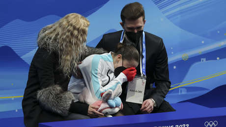 "Simplemente la han quebrado": el mundo deportivo de Rusia reacciona al cuarto lugar de Valíeva en los JJ.OO.