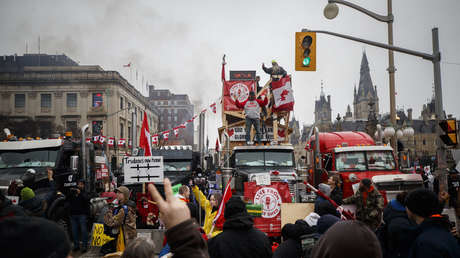 La Policía de Ottawa advierte a los manifestantes del ‘convoy de la libertad’ que tomará acciones «inminentes» para poner fin a las protestas