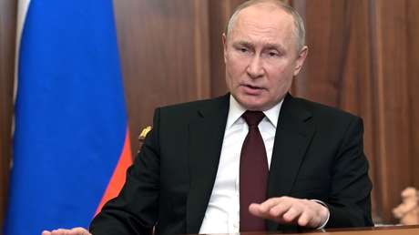 El presidente de Rusia, Vladímir Putin