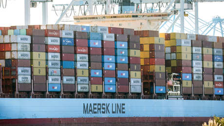 La empresa danesa de transporte Maersk deja de aceptar nuevos pedidos de contenedores de productos básicos procedentes de algunos puertos rusos