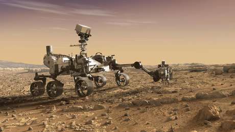 La NASA comparte imágenes del encuentro de su róver Perseverance con una roca de Marte llamada 'Sid'
