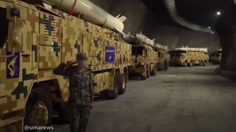 VIDEO: Irán presenta dos nuevas bases subterráneas de misiles