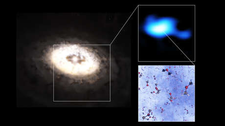 Descubren la molécula más grande jamás encontrada en un disco de formación de planetas
