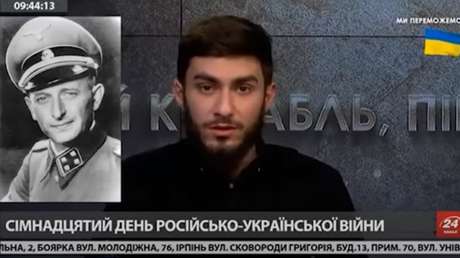 Un periodista de la televisión ucraniana evoca la doctrina nazi de la solución final y llama a la exterminación de los niños rusos