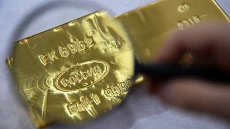 Reportan que congresistas estadounidenses intentan congelar las reservas de oro de Rusia