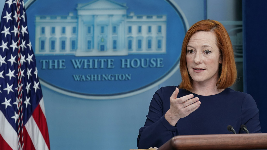 Psaki dice "no tener ninguna confirmación o validación" del video verificado por NYT que muestra la matanza de soldados rusos por militares ucranianos