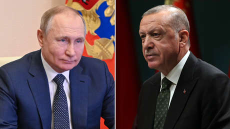 Putin y Erdogan abordan por teléfono los resultados de las negociaciones entre Rusia y Ucrania