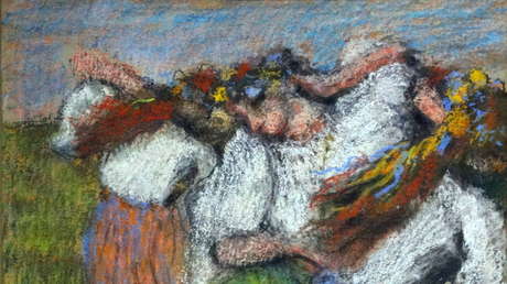 La Galería Nacional de Londres cambia el nombre del cuadro de Edgar Degas 'Bailarinas rusas' a 'Bailarinas ucranianas'