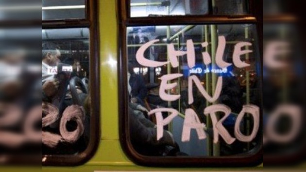 Chile, a punto de iniciar un paro nacional de dos días