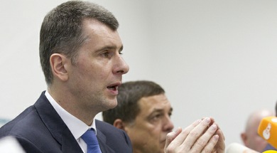 El multimillonario ruso Mijaíl Prójorov lanza un nuevo partido "progresista"