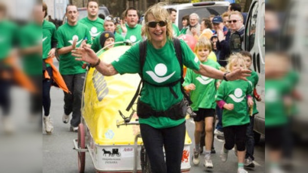 Abuela corre 26 maratones en 26 días