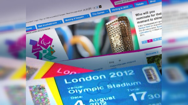 Colapsa la web de venta de entradas para las Olimpiadas de Londres 2012