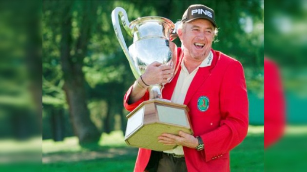 El español Miguel Ángel Jiménez conquista el Masters Europeo de golf