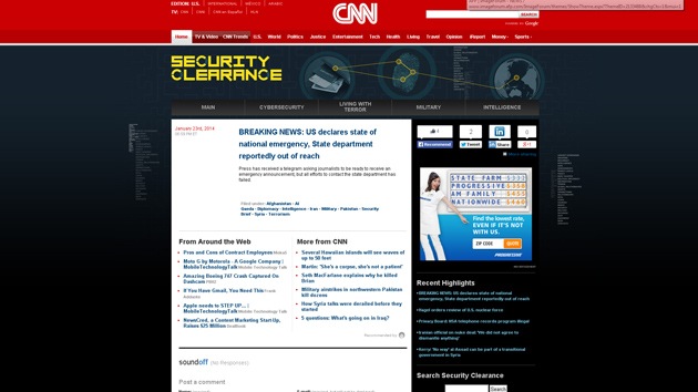 El Ejército Electrónico Sirio 'hackea' cuentas de la cadena CNN en Twitter y Facebook