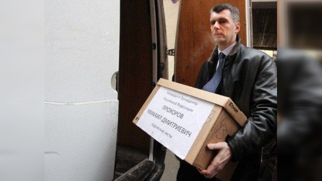 El millonario Prójorov revela sus bazas electorales: acortar mandatos y una unión Rusia-UE