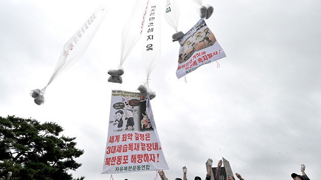 Activistas surcoreanos lanzan propaganda hacia Corea del Norte a pesar de las amenazas de Pyongyang