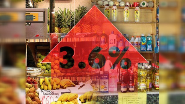 Inflación en España alcanza índice más alto desde 2008