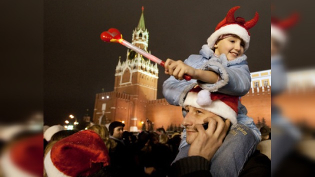 Los rusos van a celebrar durante 10 días el Año Nuevo y la Navidad