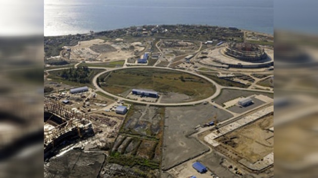 Rusia ejecutó el 70% de las obras olímpicas y celebrará 1.000 días para Sochi 2014