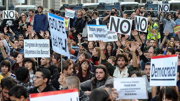 En vivo: Madrid vuelve a 'rodear' el Congreso
