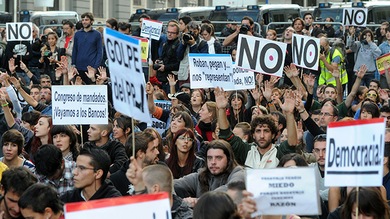 En vivo: Madrid vuelve a 'rodear' el Congreso