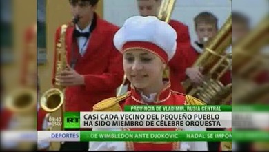 Pequeño pueblo ruso con gran talento musical