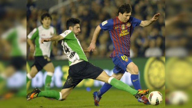 Messi sigue imparable y le da la victoria al Barcelona frente al Racing
