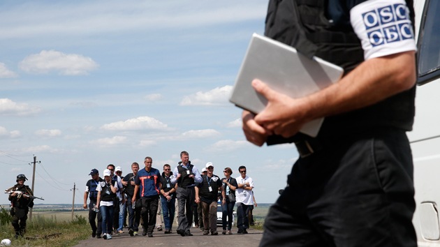 Drones de la OSCE vigilarán la frontera entre Ucrania y Rusia
