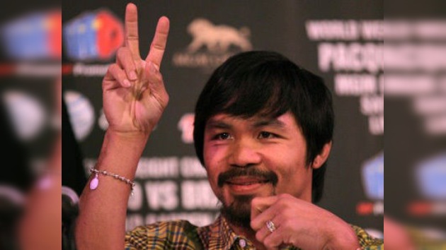 Boxeo: Pacquiao colgará los guantes 'por pedido de Dios'