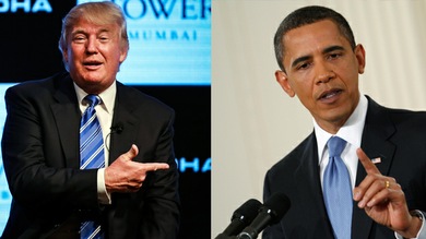 Donald Trump cuestiona la salud mental de Barack Obama