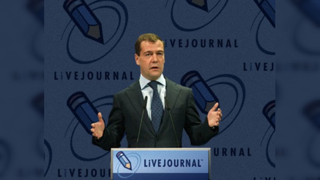 Medvédev populariza blogs entre la clase política