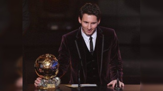 Tercer Balón de Oro consecutivo para Messi