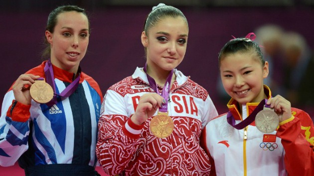 Londres 2012: Aliya Mustáfina, campeona olímpica de gimnasia en barras asimétricas