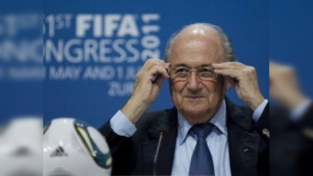 Josep Blatter reelegido como presidente de la FIFA
