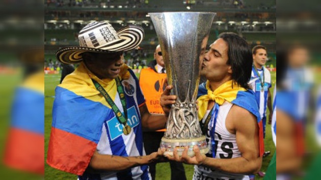 Con gol de Falcao el Oporto se proclama campeón de la Liga Europa