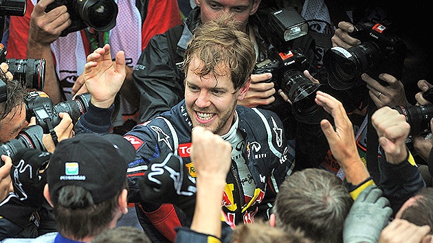 Fotos: Sebastian Vettel logra su tercer título de campeón de Fórmula 1