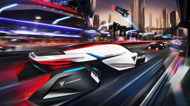 El coche de policía que 'jubilará' a Superman: los vehículos-drone patrullarán en 2025