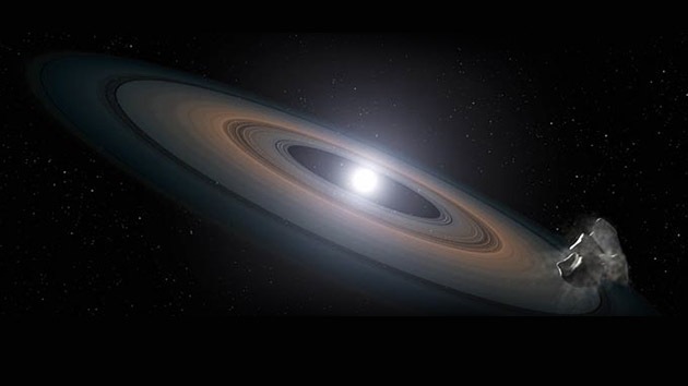 El Hubble detecta enanas blancas 'contaminadas' con restos de planetas