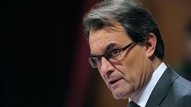 Artur Mas, investido presidente de la Generalitat de Cataluña