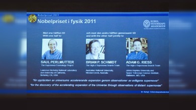 Nobel de Física para tres científicos que descubrieron la expansión acelerada del Universo
