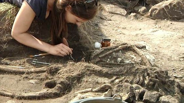 Desentierran la 'Pompeya sueca' donde cientos de personas murieron en una matanza