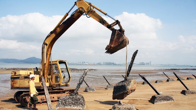 ¿Será construcción de gran isla artificial en el mar de China meridional la jugada maestra de China?