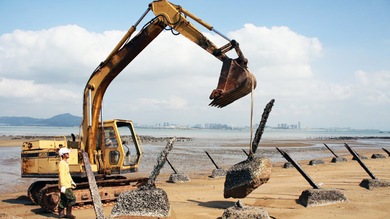 ¿Será construcción de gran isla artificial en el mar de China meridional la jugada maestra de China?