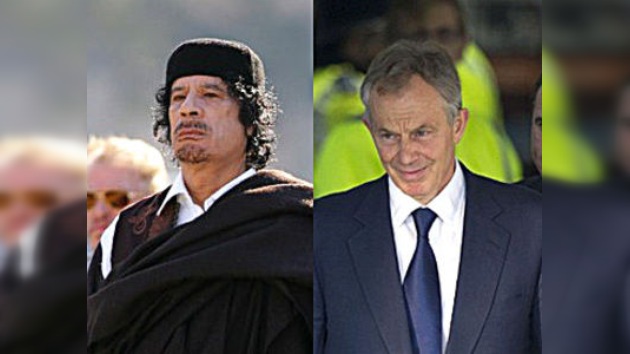 Las conversaciones secretas entre Tony Blair y Gaddafi