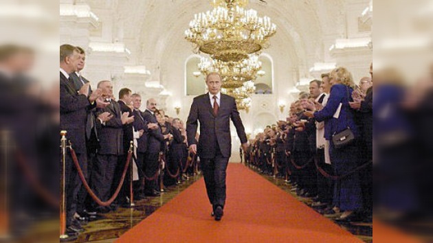 Vladímir Putin presta juramento como presidente de Rusia