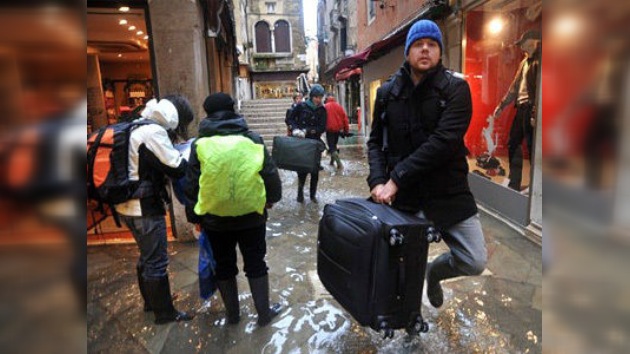 Venecia, amenazada por las inundaciones... de turistas