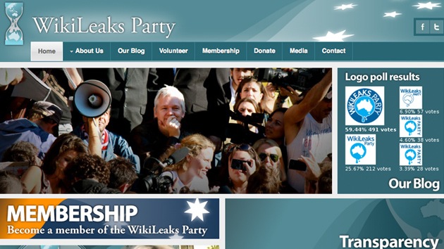Assange planea extender por el mundo su Partido WikiLeaks