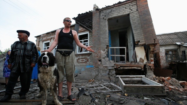 El bombardeo mortal deja varias víctimas entre civiles en Slaviansk