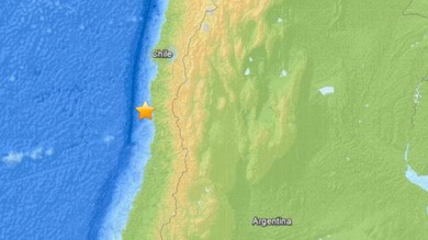 Un sismo de magnitud 5,2 sacude Chile